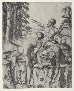 After Prints: The Climbers (Three Figures from Michelangelos Battle of Cascina), 1510. Creator