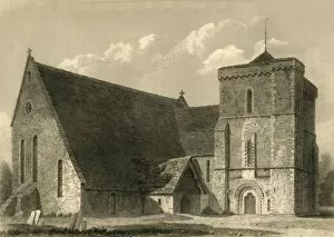 Chas J Smith Gallery: Climping Church, 1835. Creator: Charles J Smith