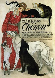 Clinique Cheron, 1905. Artist: Steinlen, Theophile Alexandre (1859-1923)