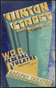 Adelphi Theatre Prints: Clinton Street, [193-]. Creator: Unknown