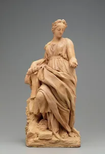 Handicraft Prints: Clio, Muse of History, between 1680 and 1683. Creator: Christophe Veyrier
