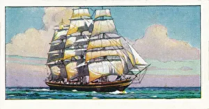 Clipper Ship Cutty Sark, 1937