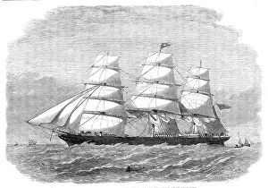Edwin Weedon Prints: The clipper-ship The Royal Edward
