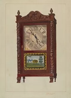 Movement Gallery: Clock, 1935 / 1942. Creator: Edward L Loper