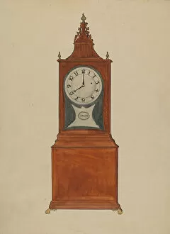 Grandmother Gallery: Clock, 1935 / 1942. Creator: John Dieterich