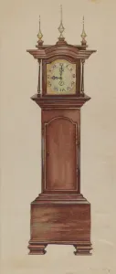 Clock, 1935 / 1942. Creator: Unknown