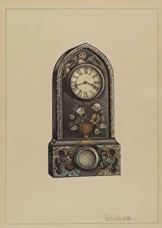 Clock, 1936. Creator: Lawrence Phillips