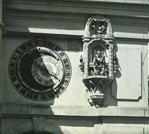Bern Gallery: Part of Clock - Berne - 1887. Creator: Unknown