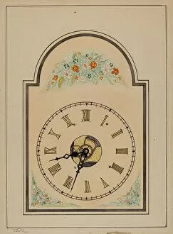 Clock, c. 1938. Creator: Nicholas Gorid