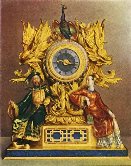 Hm King George Vi Gallery: Clock by Vuilliamy (About 1800), 1938. Creator: Unknown