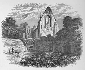 Alexander Lydon Collection: From the Cloister Court, Dryburgh Abbey, c1880, (1897). Artist: Alexander Francis Lydon