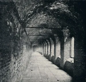 York Son Prints: The Cloisters, Charterhouse, London, 1903. Artist: York & Son