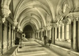 Niederosterreich Prints: Cloisters, Heiligenkreuz Abbey, Lower Austria, c1935. Creator: Unknown