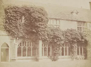 Cloister Gallery: Cloisters of Lacock Abbey, 1842. Creator: William Henry Fox Talbot
