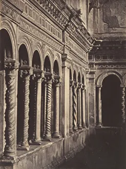 Cloisters of St. Pauls, the Basilica, Outside the Walls of Rome, by 1858 Cloisters of St. Pauls, the Basilica, Outside the Walls of Rome, by 1858
