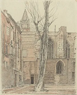 Frederick Landseer Maur Grigg Prints: Cloitre St. Pierre, Avignon, 1922. Creator: Frederick Landseer Maur Griggs