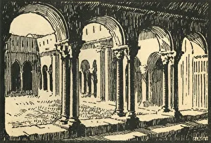 Fernand Prints: Cloiture St-Trophime - The Cloisters of the Church of St-Trophime