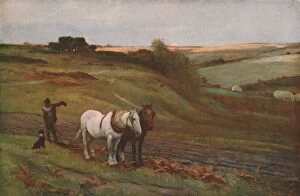 Carthorse Collection: At the Close of the Day, late 19th-early 20th century, (c1930). Creator: Arthur Lemon