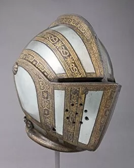 Master Of The Gallery: Close Helmet for Foot Combat, Italian, Milan, ca. 1600-1610