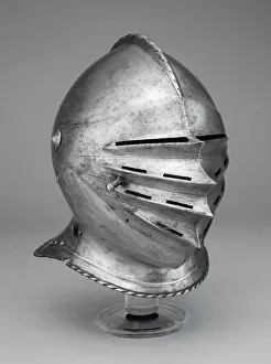 Nuremberg Prints: Close Helmet, Nuremberg, 1520 / 30. Creator: Unknown