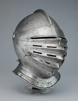 Close Helmet, Nuremberg, c. 1530. Creator: Unknown