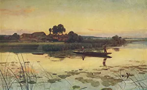 Sir Ernest Albert Waterlow Prints: The Close of a Midsummers Day, 1879. Creator: Sir Ernest Albert Waterlow