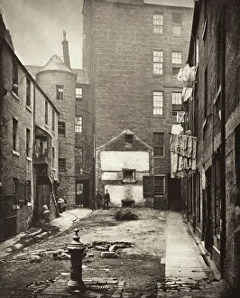 Disrepair Prints: Close No. 61 Saltmarket (#27), Printed 1900. Creator: Thomas Annan