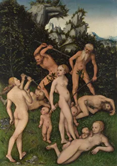 The Close of the Silver Age, ca 1530. Artist: Cranach, Lucas, the Elder (1472-1553)