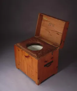 Plumbing Gallery: Close stool of Franz Joseph I of Austria. Artist: Anonymous