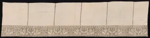 Cloth with Border of Peacocks and Vegetation, 17th-18th century. Creator: Unknown Cloth with Border of Peacocks and Vegetation, 17th-18th century. Creator: Unknown