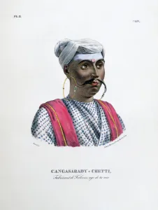 Cloth Maker, Aged 42, 1828. Artist: Marlet et Cie