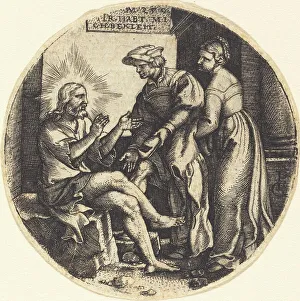 To Clothe the Naked. Creator: Georg Pencz