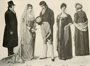 Company Tudor Publishing Prints: Clothing from 1800-1808, 1903, (1937). Creator: Sophie B Steel