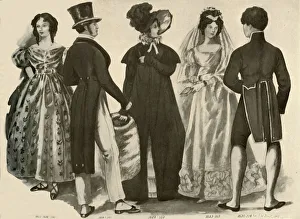 Clothing from 1812-1828, 1907, (1937). Creator: Cecil W Trout