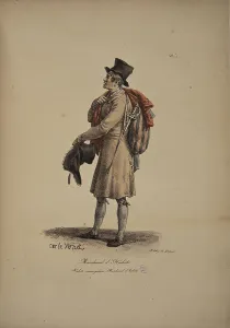 Merchants Prints: Clothing merchant. From the Series Cris de Paris (The Cries of Paris)