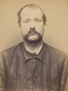 Tinker Prints: Clouard. Paul, Jules. 35 ans, ne le 20 / 6 / 58 a Peugans (Manche). Retameur