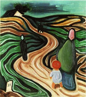 Capek Collection: Cloud, 1933. Artist: Capek, Josef (1887-1945)