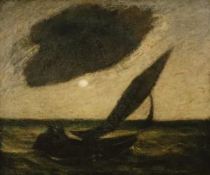 Ryder Prints: Under a Cloud, ca. 1900. Creator: Albert Pinkham Ryder