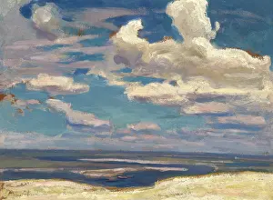 Breeze Prints: Cloud over the Dnieper River, 1903. Creator: Jan Stanislawski