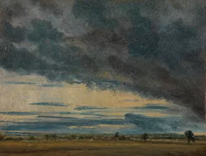 Cloudscape Gallery: Cloud Study, ca. 1821. Creator: John Constable