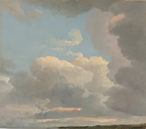 Denis Simon Joseph Alexander Clement Prints: Cloud Study (Early Evening), ca. 1786-1806. Creator: Simon Alexandre Clement Denis