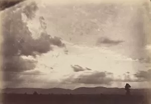 Cloudscape Gallery: Cloud Study, Roman Campagna, c. 1860. Creator: Carlo Baldassare Simelli