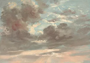 Cloud Study: Stormy Sunset, 1821-1822. Creator: John Constable