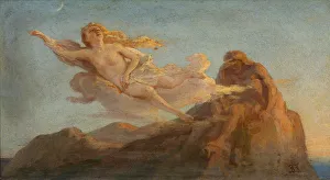 Cloudlet and Cliff. Illustration to the poem The Cliff by M. Lermontov, 1900s Cloudlet and Cliff. Illustration to the poem The Cliff by M. Lermontov, 1900s