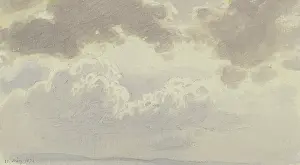 Pastel Prints: Clouds, 1878. Creator: Carl Theodor Reiffenstein