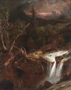 1823 1900 Prints: The Clove - A Storm Scene in the Catskill Mountains