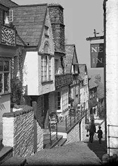 Hotel Prints: Clovelly, Devon, c1955. Creator: Arthur Charles Kirby Ware