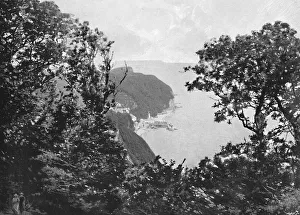 Percival Prints: Clovelly, from the Hobby, c1896. Artist: ED Percival