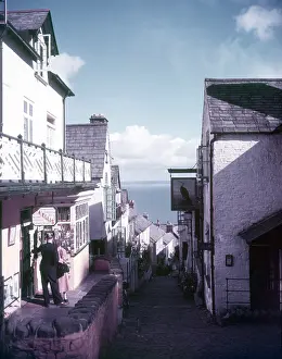 Sign Prints: Clovelly, North Devon, c1955. Creator: Arthur Charles Kirby Ware