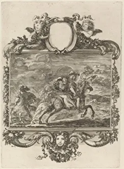 Frankish Prints: Clovis and Clotilda. Creator: Stefano della Bella